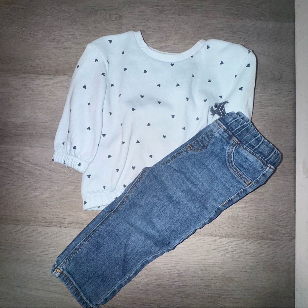 Primark Soft Blue Baby Sweater